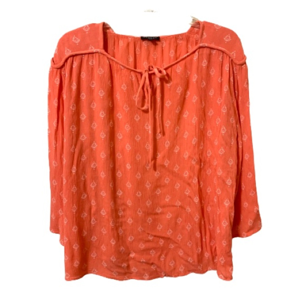 ✨4/$25✨ Hannah Blouse - Orange - Size PXL